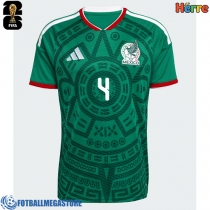 Fotballdrakt Herre Mexico Edson Alvarez #4 Hjemmedrakt VM 2026 Kortermet
